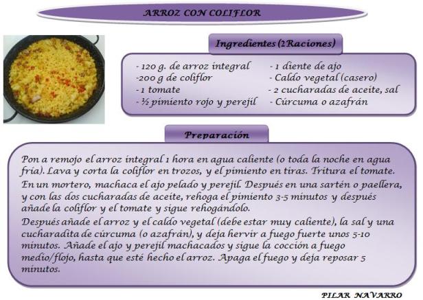 ARROZ CON COLIFLOR