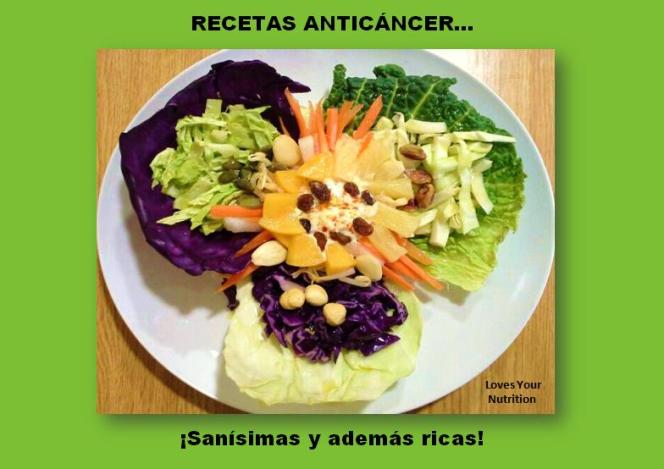 RECETAS ANTICÁNCER