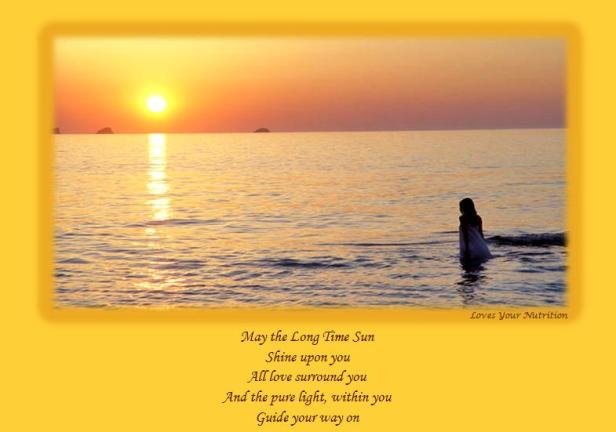 Canción Long Time Sun