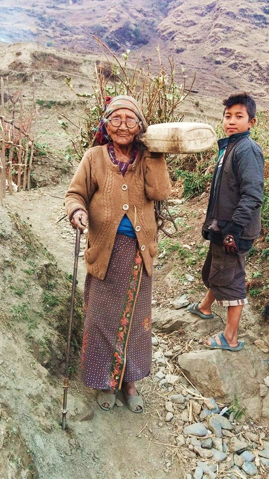 La belleza interior de esta mujer de 84 años, me llegó al alma... estoy inmensamente agradecida por su hospitalidad y por su sonrisa...