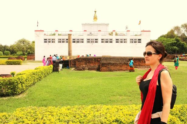 Pueblo de Lumbini...lugar de nacimiento de Buda